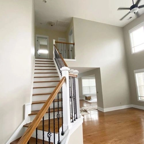 Photo of color Sherwin Williams SW 1015 Skyline Steel