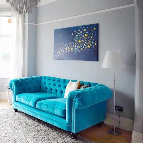 Photo of color Dulux 90BG 55/051 Steel Symphony 4 Photo of color Dulux 90BG 55/051 Steel Symphony 4