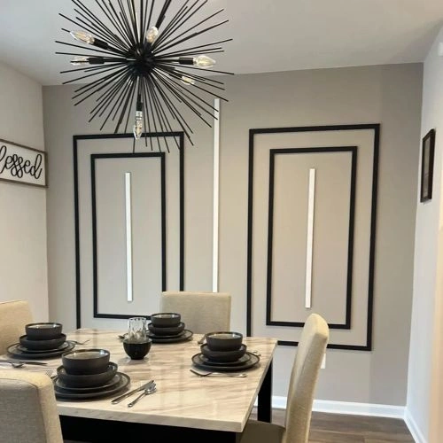 Photo of color Sherwin Williams SW 6072 Versatile Gray