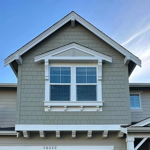 Photo of color Sherwin Williams SW 9527 Worn Khaki