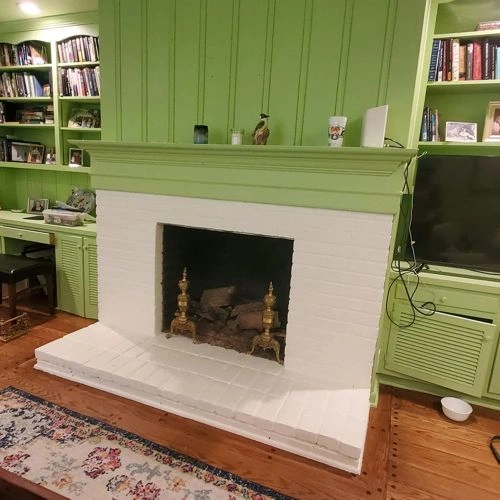 Photo of color Sherwin Williams SW 6716 Dancing Green