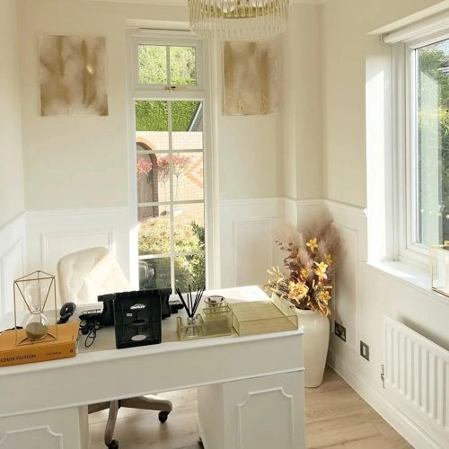Photo of color Dulux null Almond White