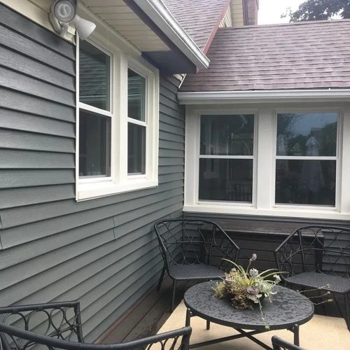 Photo of color Sherwin Williams SW 7068 Grizzle Gray