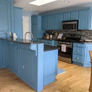 Photo of color Sherwin Williams SW 6501 Manitou Blue