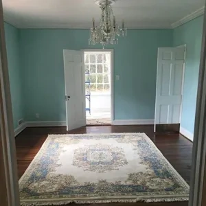 Photo of color Sherwin Williams SW 6484 Meander Blue