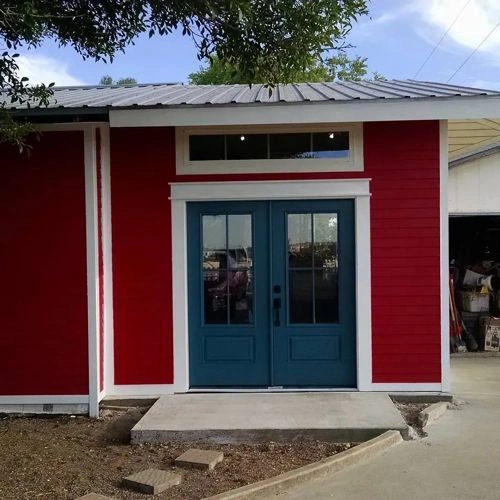 Photo of color Sherwin Williams SW 6871 Positive Red