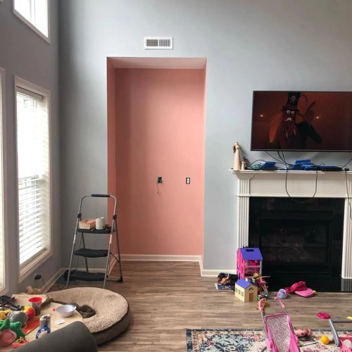 Photo of color Sherwin Williams SW 0026 Rachel Pink