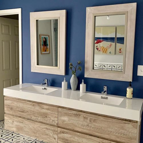 Photo of color Sherwin Williams SW 6530 Revel Blue
