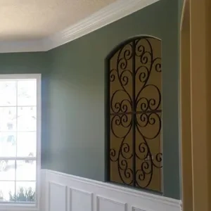 Photo of color Sherwin Williams SW 2811 Rookwood Blue Green