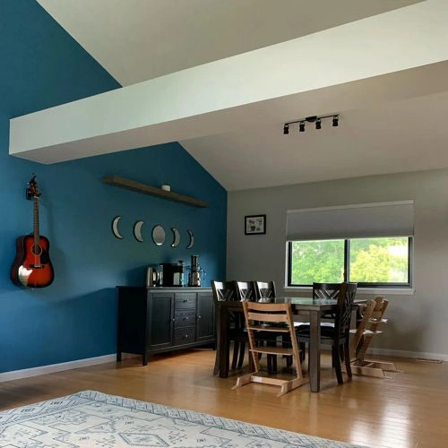 Photo of color Sherwin Williams SW 6508 Secure Blue