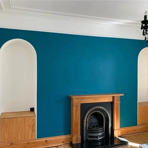 Photo of color Dulux 10BG 11/221 Teal Ripple