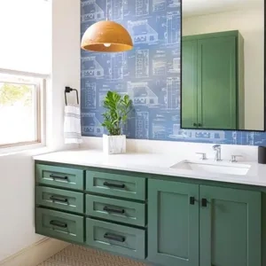 Photo of color Sherwin Williams SW 0065 Vogue Green