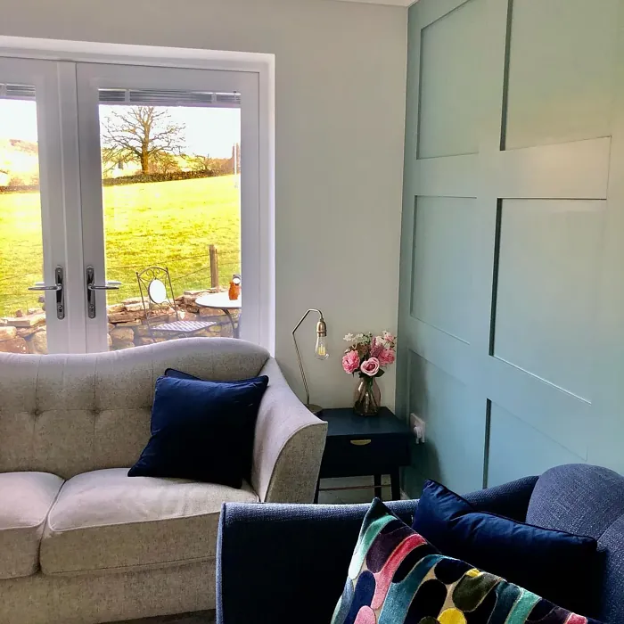 Dulux Tranquil Mist living room color