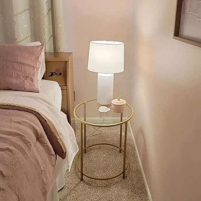 Sherwin Williams Abalone Shell bedroom paint