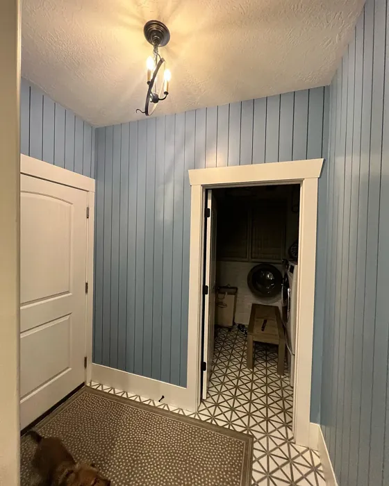 Sherwin Williams Adrift hallway paint