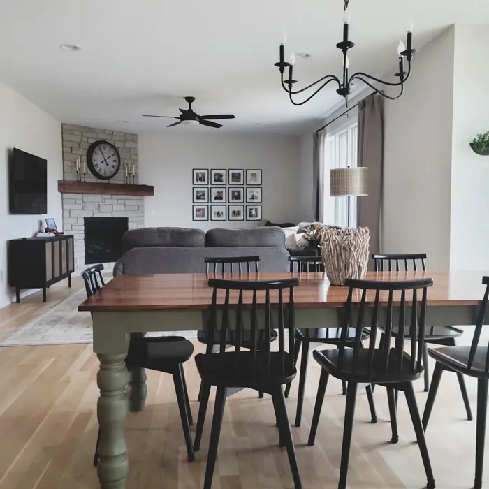 SW Aesthetic White dining room color