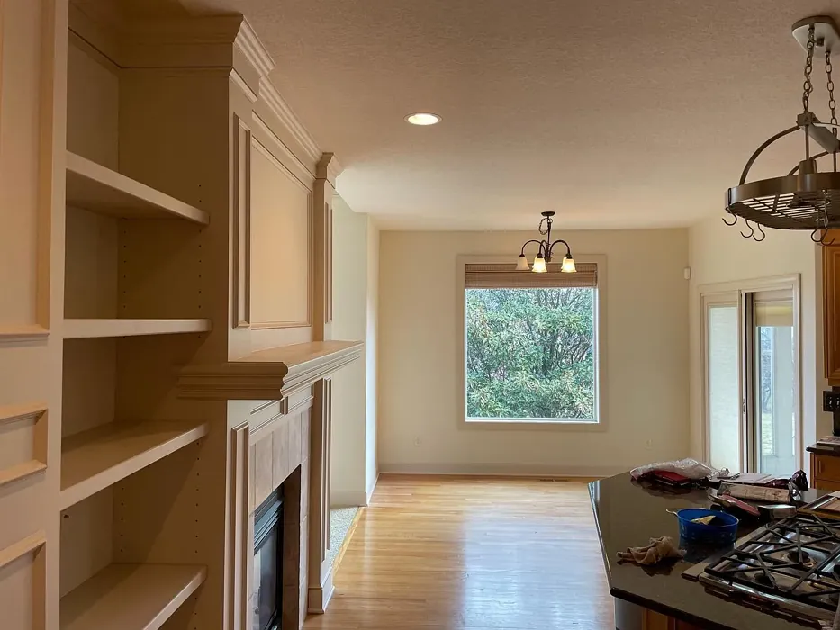 SW Aged White living room interior