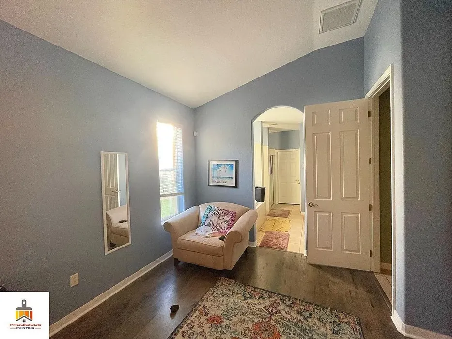 SW Aleutian bedroom color review