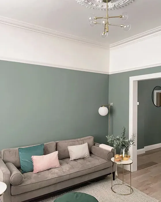 Interior with paint color Little Greene Ambleside 304