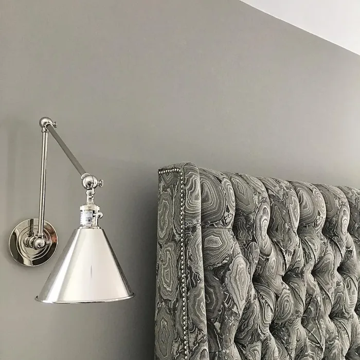Sherwin Williams Anew Gray bedroom color review