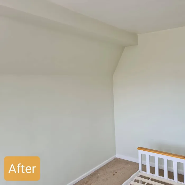 Dulux Apple White bedroom paint