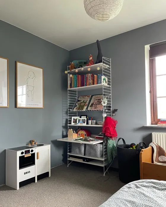Jotun Arctic Grey kids' room color review
