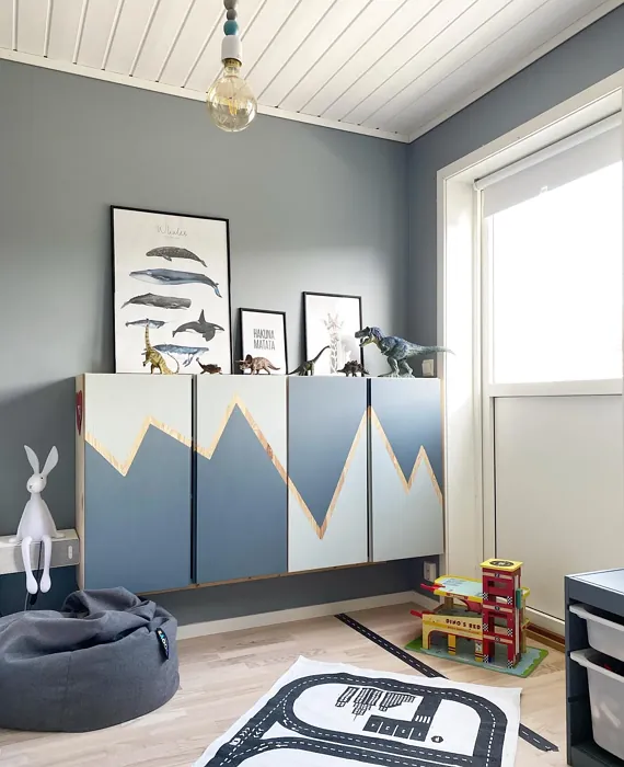 Arctic Grey kids' room paint review