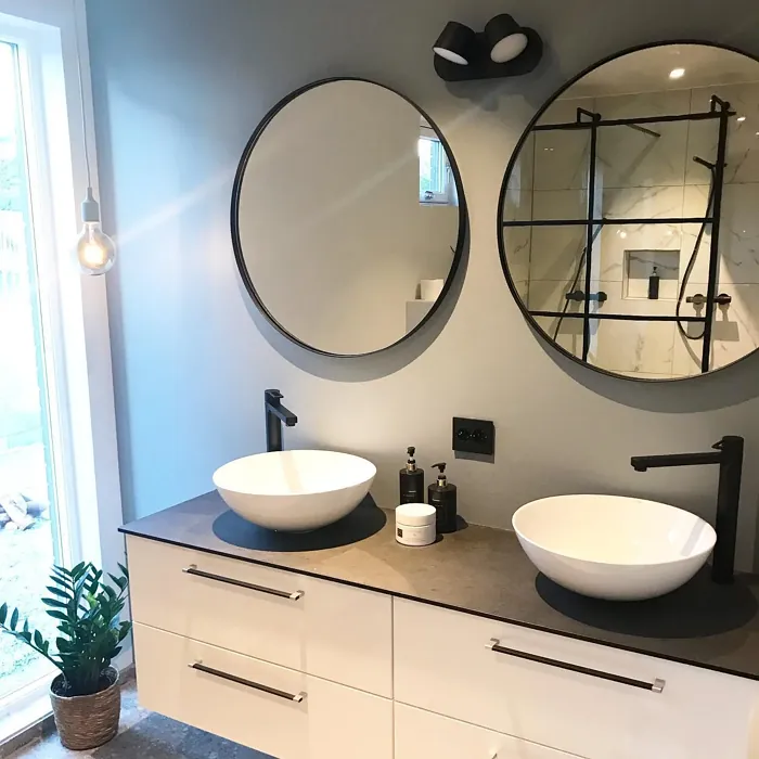 Jotun Arctic Grey bathroom color review
