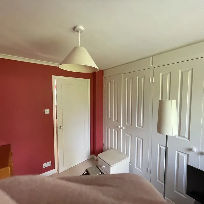 Dulux Auburn Embers bedroom color