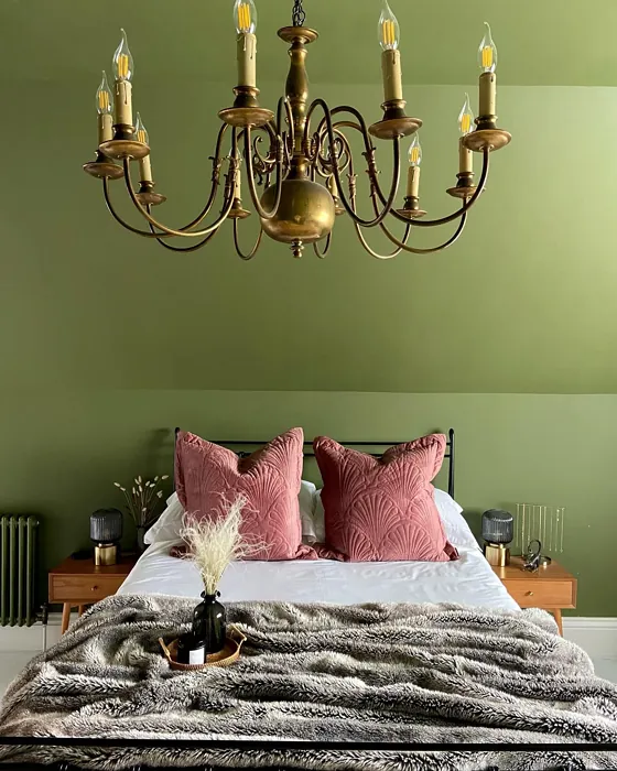 Farrow and Ball Bancha bedroom color review