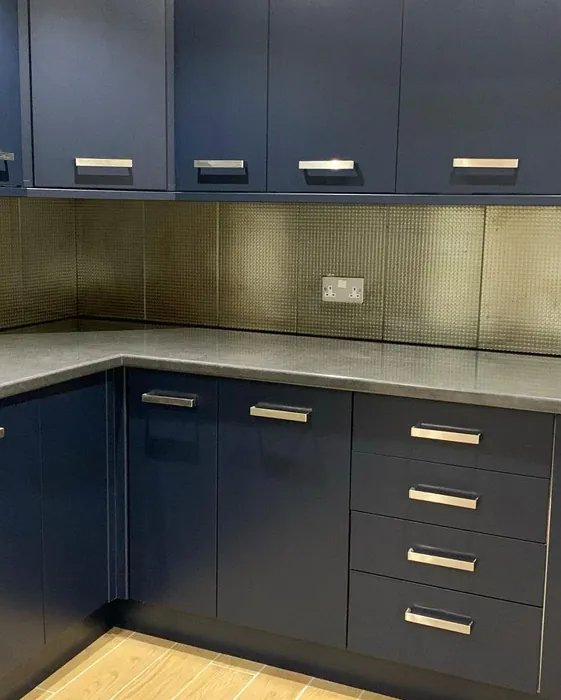 Little Greene Basalt 221 kitchen cabinets