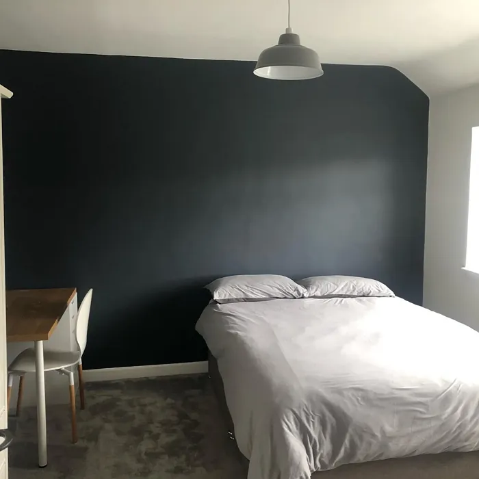Dulux Basically Black bedroom color review