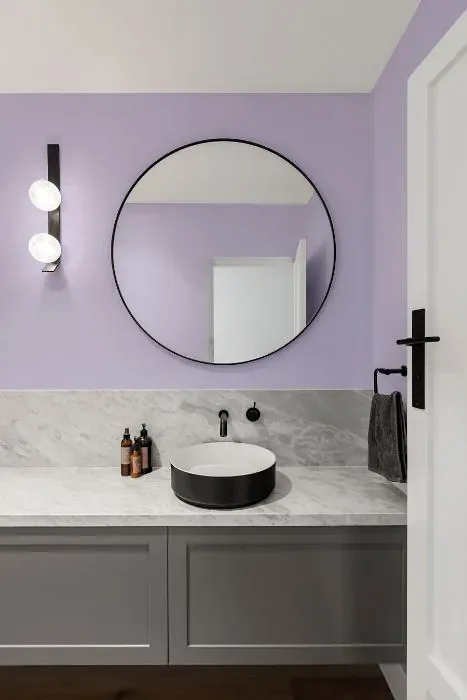 Behr Air Castle minimalist bathroom