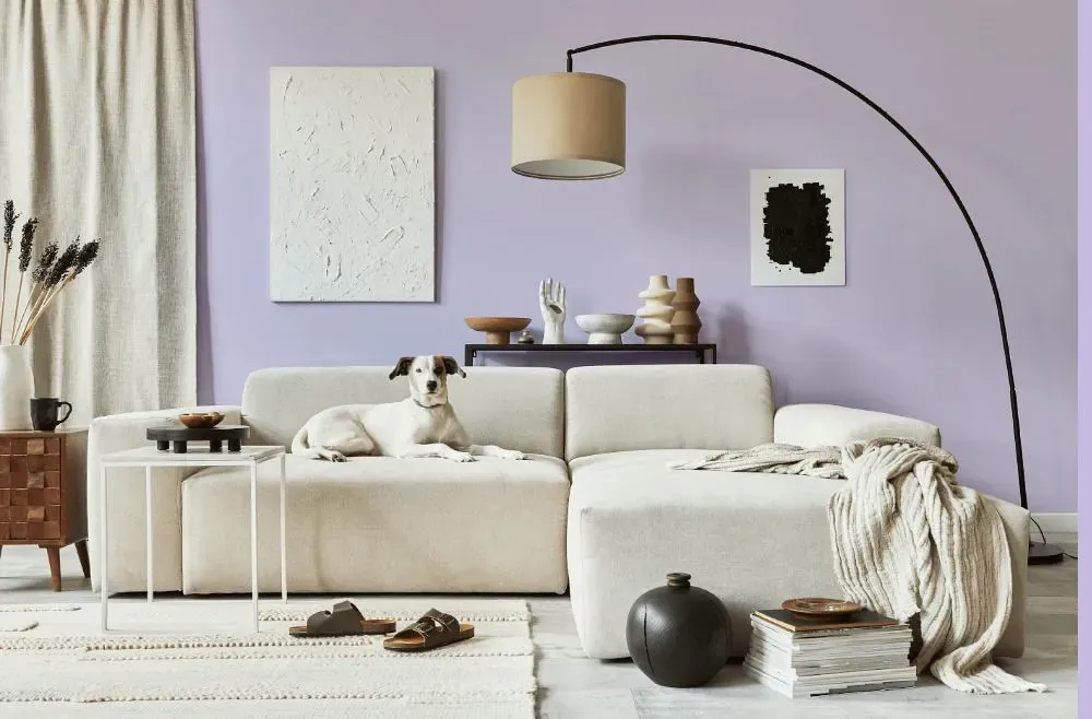 Behr Air Castle cozy living room