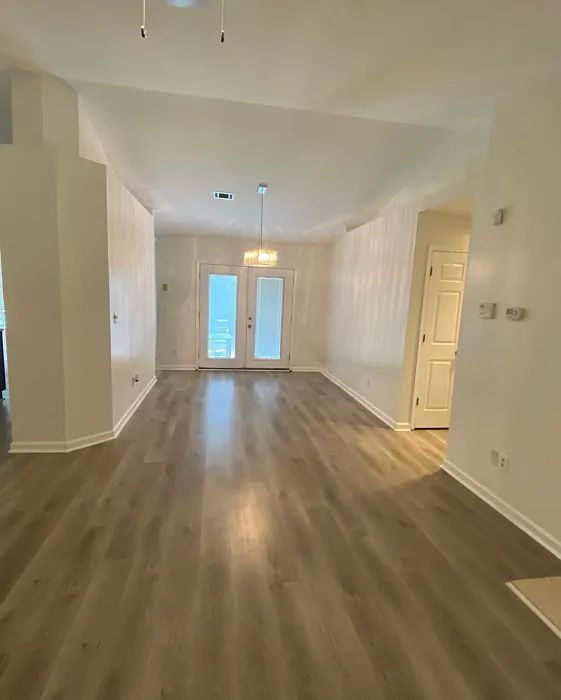 Behr Arcade White hallway color