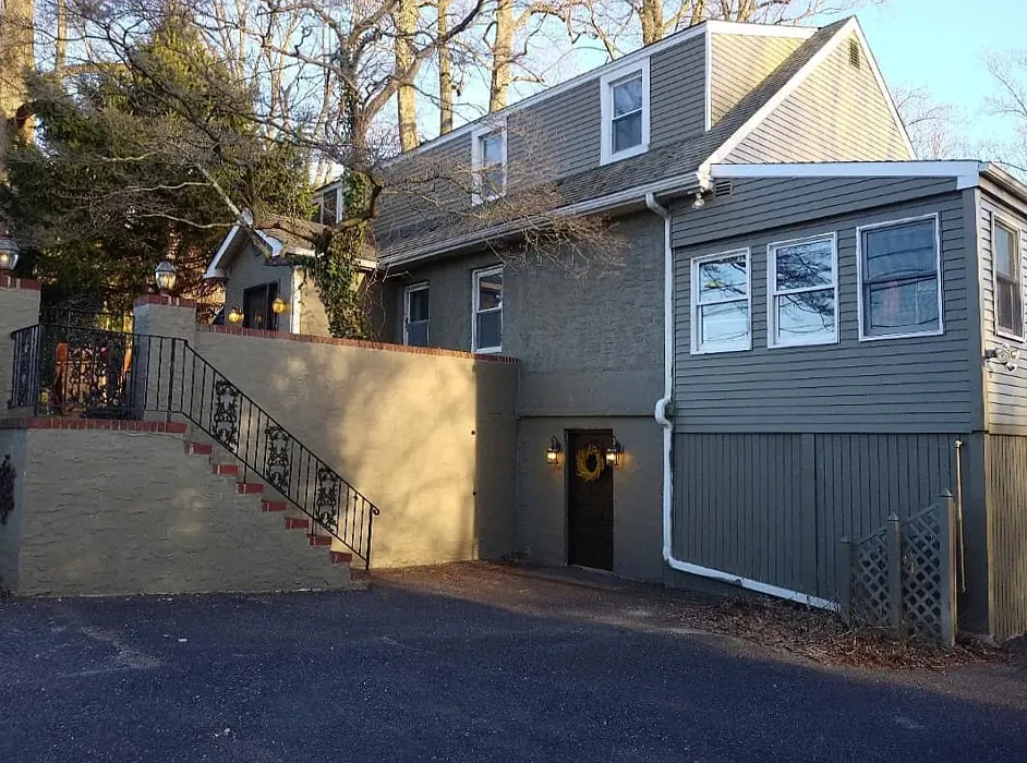 Behr Arrowhead house exterior paint review