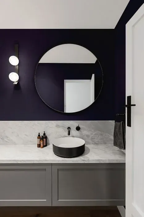 Behr Artistic License minimalist bathroom