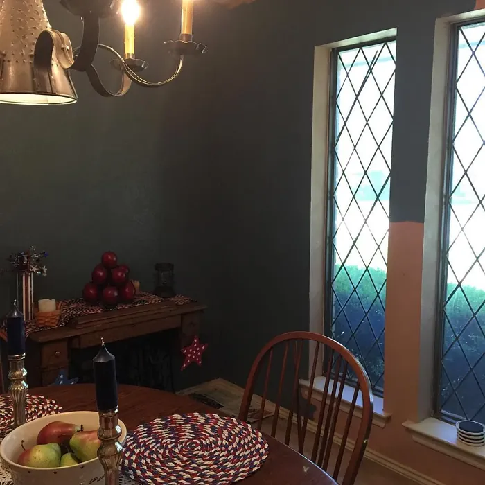 Behr Atlantic Shoreline dining room paint review