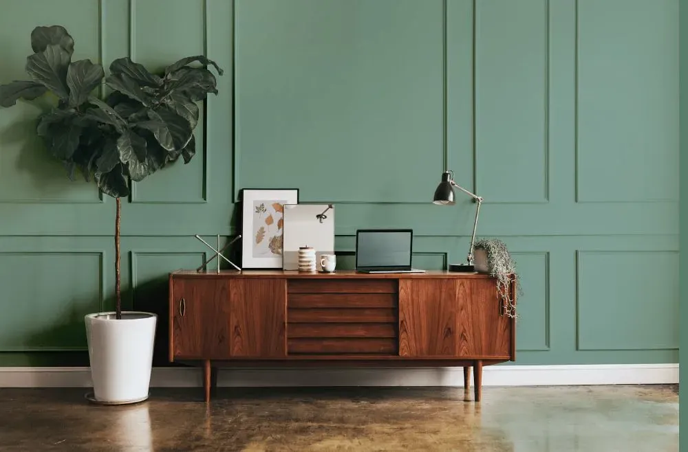 Behr Australian Jade modern interior