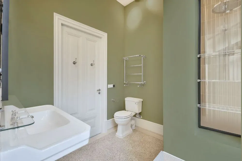 Behr Bay Water bathroom