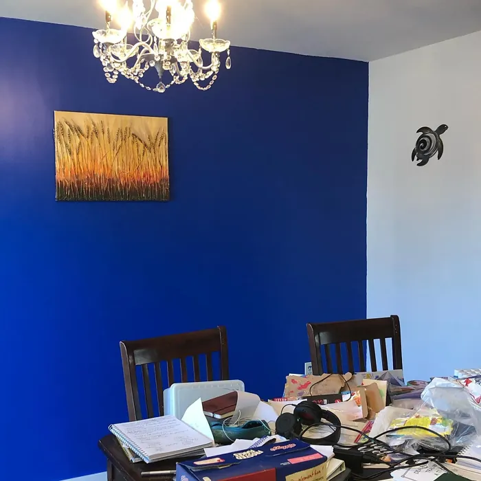 Behr Beacon Blue dining room color