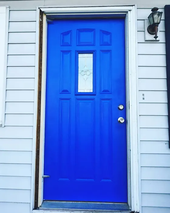 Behr Beacon Blue front door color