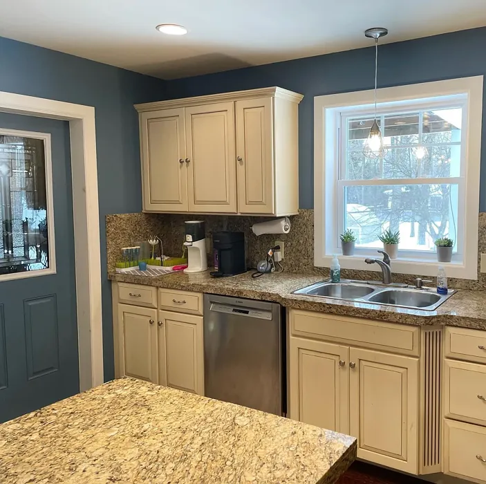 Behr Blueprint kitchen color