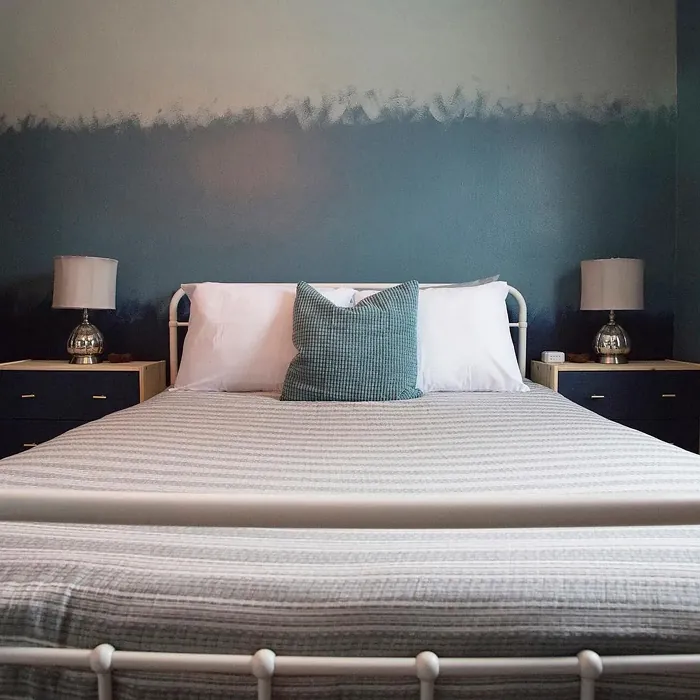 Behr Blueprint bedroom paint review