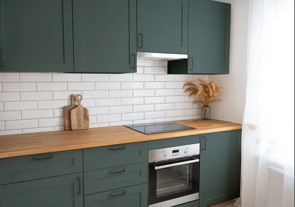 Behr Brooklyn kitchen cabinets