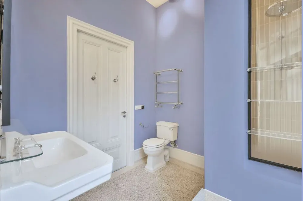 Behr Canterbury Bells bathroom