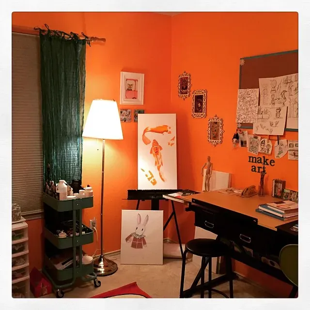 Behr P210-5 wall paint 