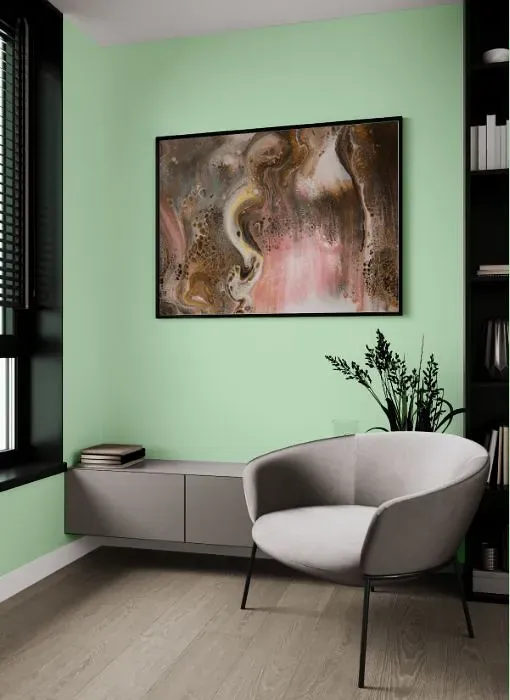 Behr Chilled Mint living room