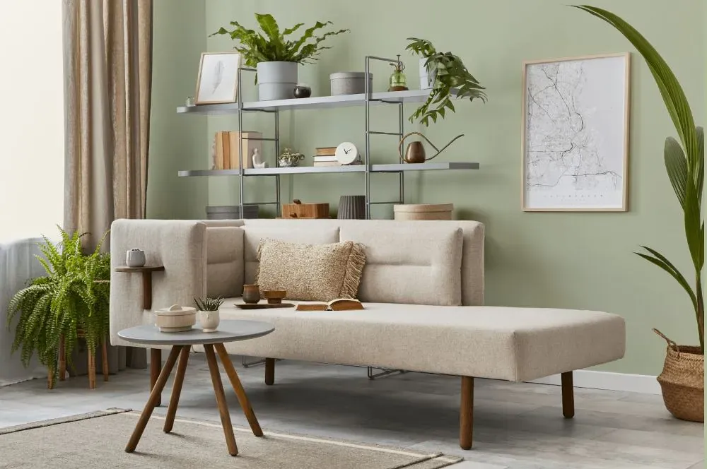 Behr Chinese Jade living room