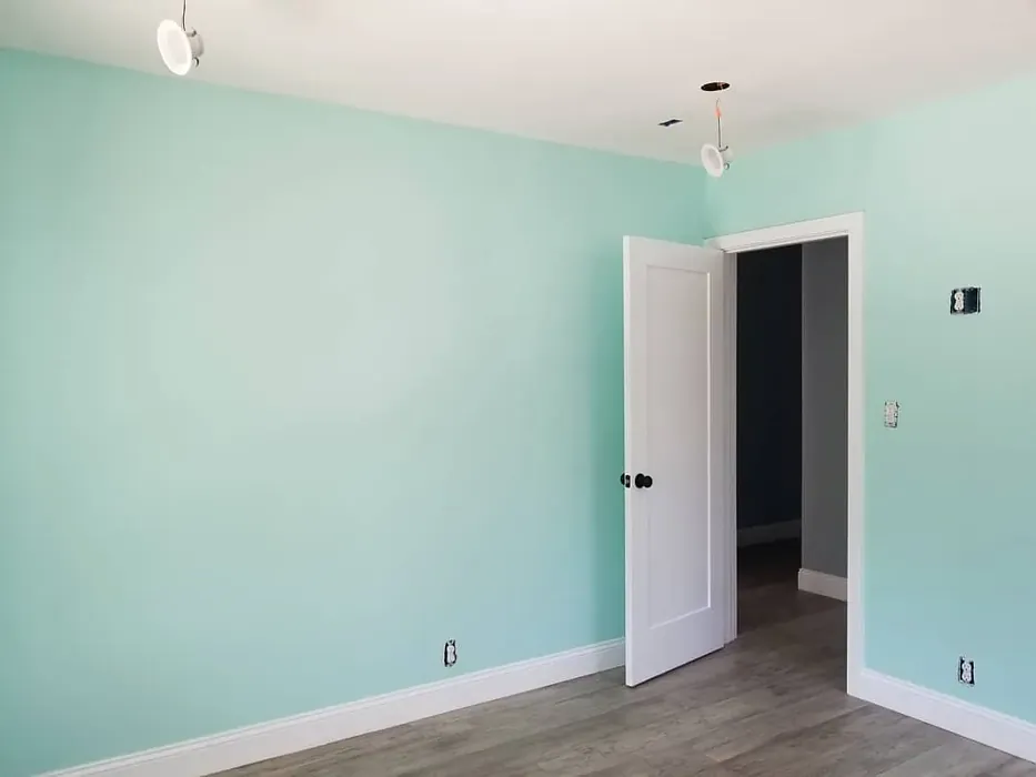 Behr Clear Aqua wall paint 